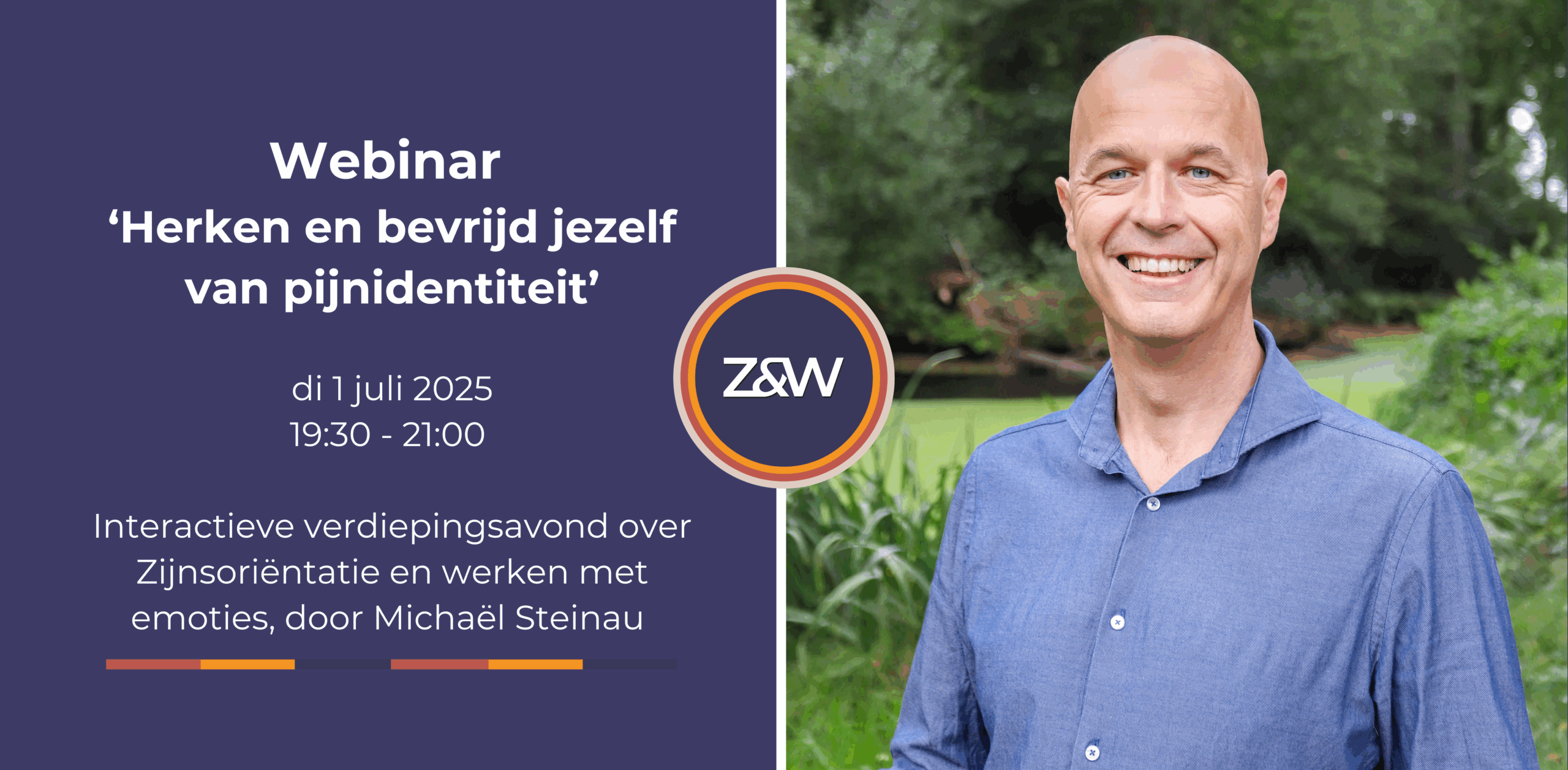 Webinar juli Pijnidentiteit 2025 banner